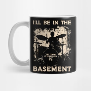 Drummer Silhouette Mug